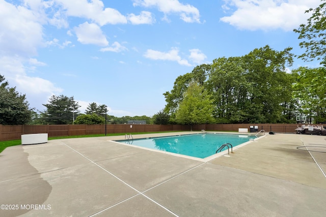 293 Gloucester Ct, Matawan, NJ 07747 - community pool featuring fence and a patio area