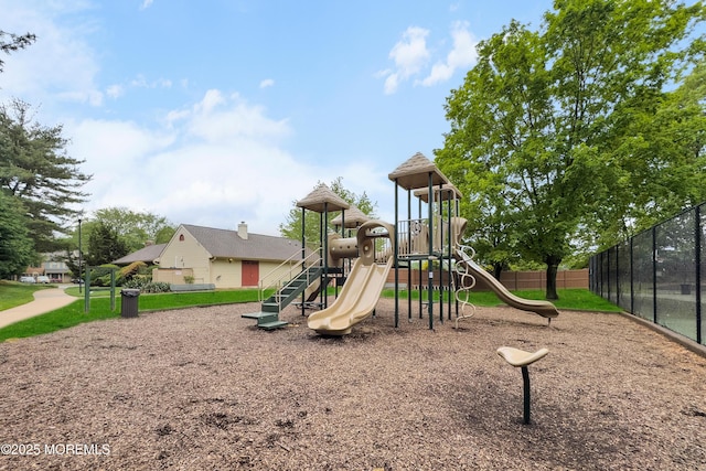 293 Gloucester Ct, Matawan, NJ 07747 - community playground featuring fence