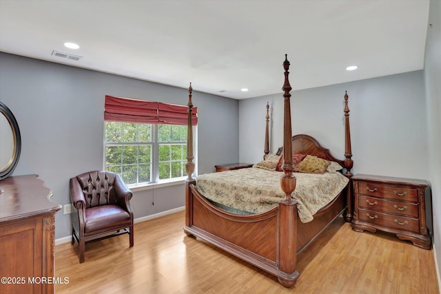 1041 Aumack Rd, Jackson, NJ 08527 - bedroom with light wood-type flooring, baseboards, and recessed lighting