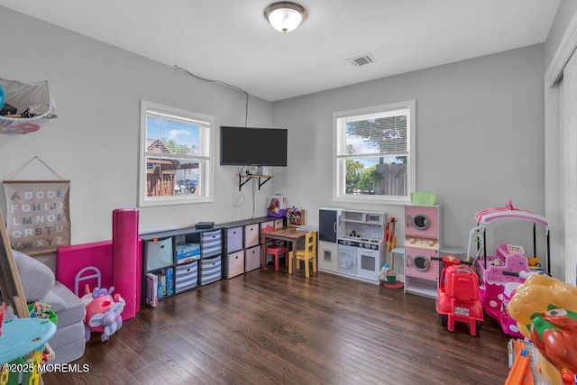 37 Bimini Rd, Brick, NJ 08723 - rec room featuring plenty of natural light and wood finished floors