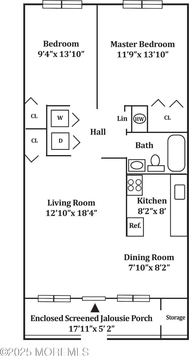 1154A Argyll Cir, Lakewood, NJ 08701 - room layout