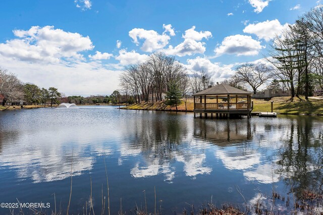 1154A Argyll Cir, Lakewood, NJ 08701 - water view featuring a gazebo