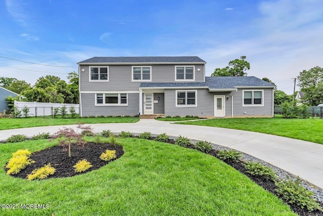 523 Norwood Ave, Long Branch, NJ 07740 - view of front of property featuring curved driveway