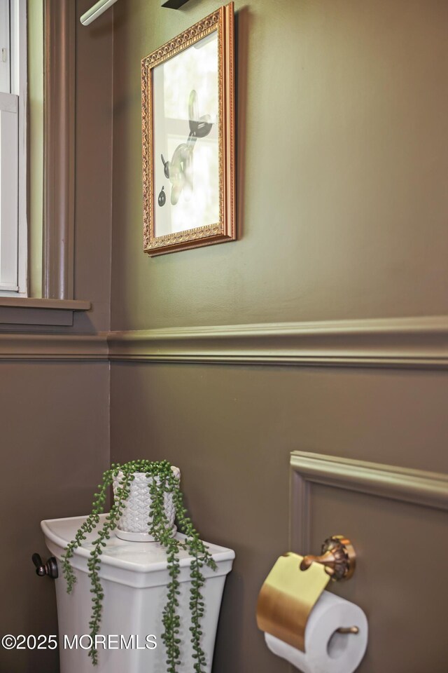 bathroom with toilet