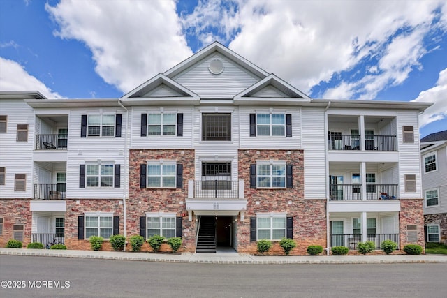 1028 Vanderbergh Blvd, Monroe, NJ 08831 - view of property featuring stone siding