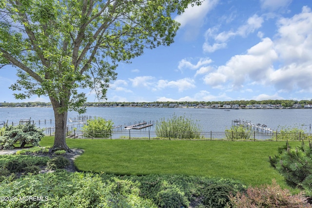 1015 Forrest Rd, Brielle, NJ 08730 - water view with fence
