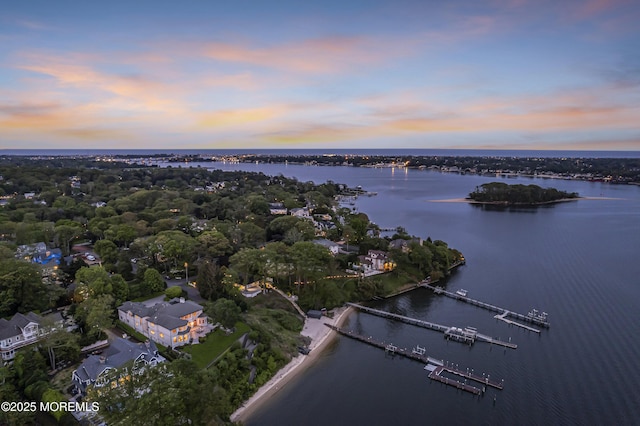 1015 Forrest Rd, Brielle, NJ 08730 - aerial view of property and surrounding area with a large body of water
