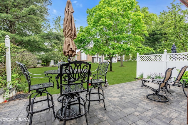 view of patio / terrace