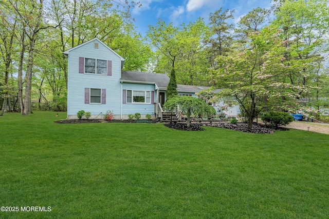 441 E Bird Village Rd, Jackson, NJ 08527 - view of front facade with a front lawn