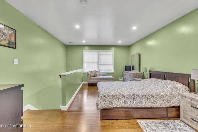 441 E Bird Village Rd, Jackson, NJ 08527 - bedroom with wood finished floors, baseboards, and recessed lighting