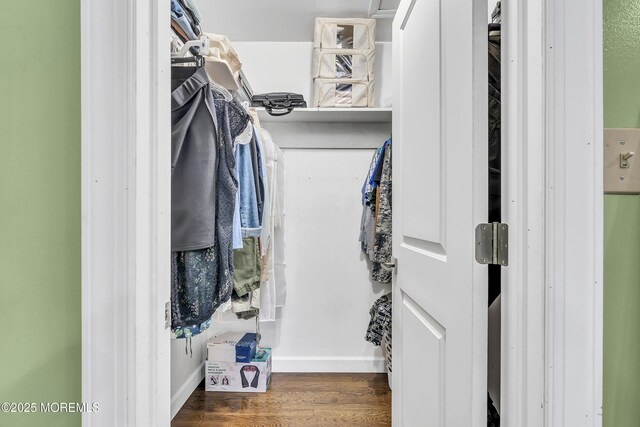 441 E Bird Village Rd, Jackson, NJ 08527 - walk in closet with wood finished floors