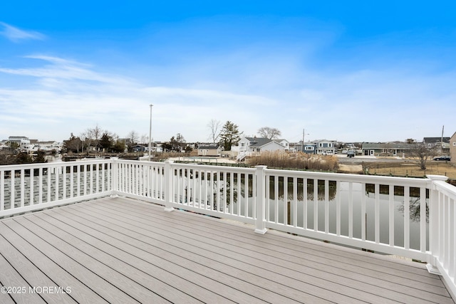 42 W Mohawk Dr, Little Egg Harbor, NJ 08087 - wooden terrace with a residential view