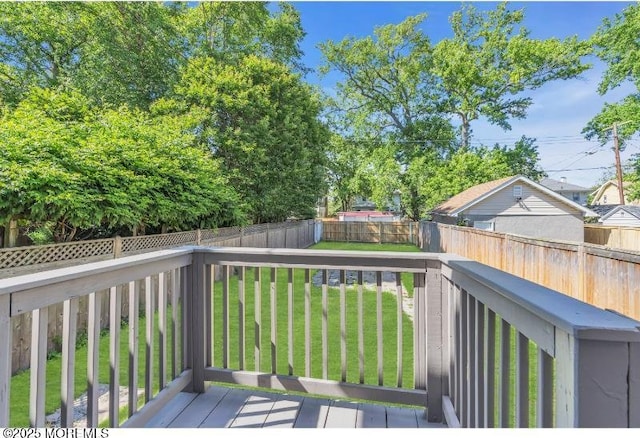 1031 3rd Ave, Asbury Park, NJ 07712 - view of wooden terrace