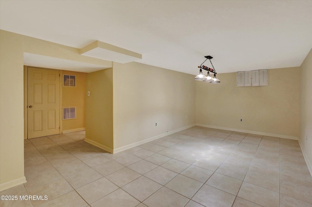 5 Eagle Hill Rd, Holmdel, NJ 07733 - unfurnished room with light tile patterned floors and baseboards