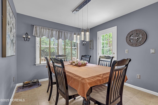 13 Dori Ln, Barnegat, NJ 08005 - dining area with light tile patterned floors and baseboards
