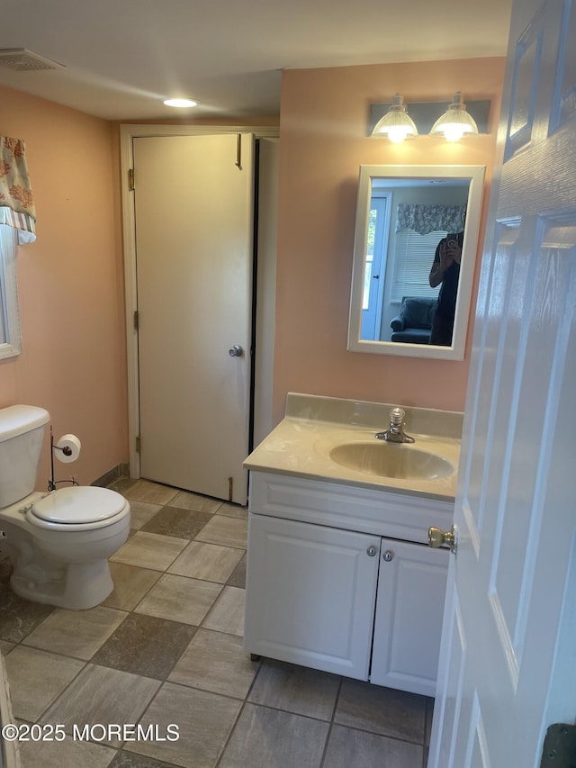 100 Vance Ave, Lavallette, NJ 08735 - bathroom with vanity and toilet
