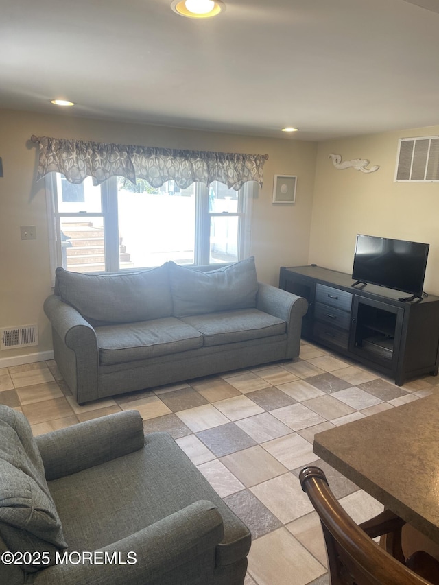 100 Vance Ave, Lavallette, NJ 08735 - living room featuring recessed lighting