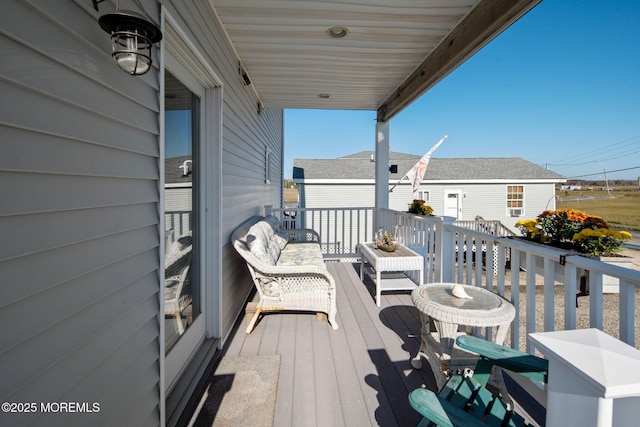 1255 W Mallard Dr, Stafford, NJ 08050 - view of wooden terrace