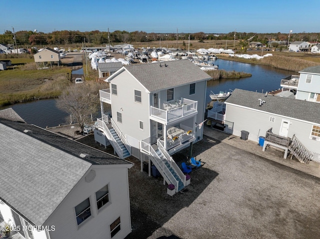 1255 W Mallard Dr, Stafford, NJ 08050 - aerial view of a nearby body of water