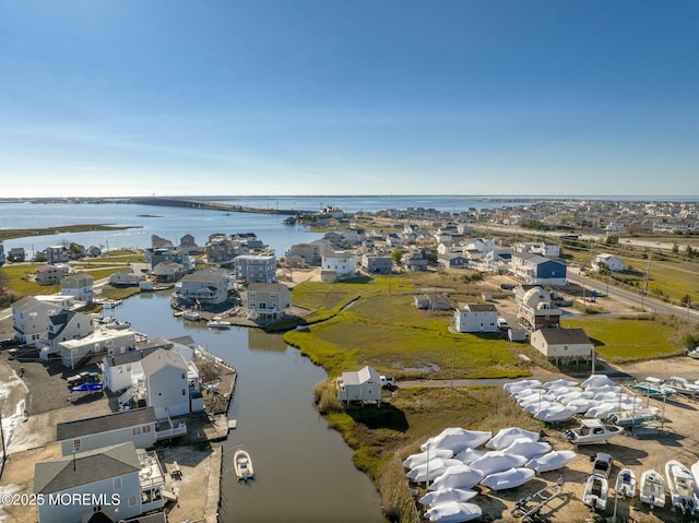 1255 W Mallard Dr, Stafford, NJ 08050 - drone / aerial view of a nearby body of water and a notable bridge