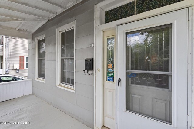 38 Bowne Ave, Freehold, NJ 07728 - entrance to property featuring covered porch