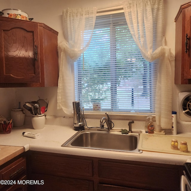 6 Conestoga Dr Unit C, Whiting, NJ 08759 - kitchen featuring a sink, light countertops, and healthy amount of natural light