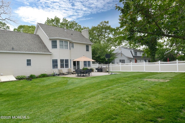630 Springfield Ave, Pine Beach, NJ 08741 - back of house featuring a patio and a chimney