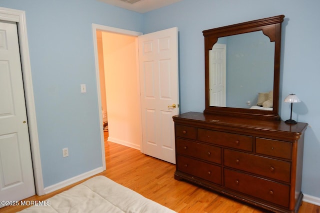 630 Springfield Ave, Pine Beach, NJ 08741 - bedroom featuring light wood finished floors and baseboards