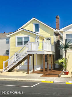324 Webster Ave, Seaside Heights, NJ 08751 - view of front of house featuring stairs