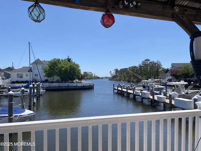 29 S Sailors Quay Dr Unit 405, Brick, NJ 08723 - dock area featuring a water view