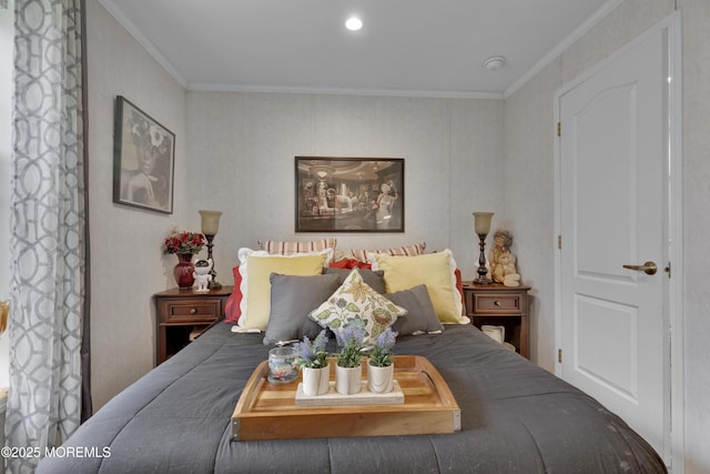 16 Bayshore Mobile Mnr, Hazlet, NJ 07730 - bedroom with ornamental molding