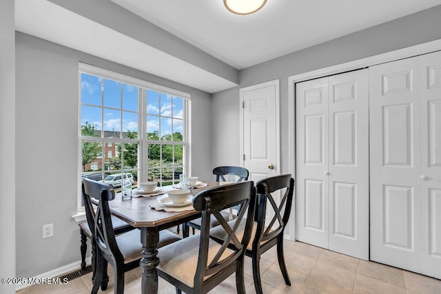 3 Kuczynski Dr Unit 944, Parlin, NJ 08859 - dining space featuring light tile patterned flooring and baseboards