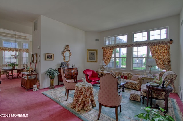 10 Lakeland Dr, Barnegat, NJ 08005 - carpeted living area with plenty of natural light