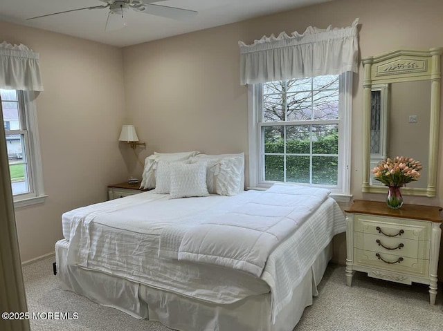 9 Darien Dr, West Long Branch, NJ 07764 - bedroom featuring light colored carpet, multiple windows, and baseboards