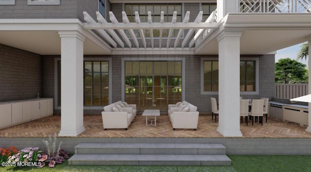 78 Beechwood Ave, West Long Branch, NJ 07764 - view of patio