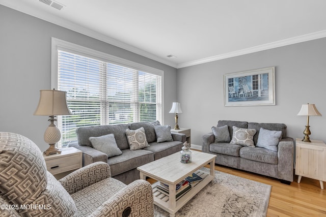 2210 Xanadu Ln, Wall, NJ 07719 - living area with crown molding, plenty of natural light, and light wood-style flooring