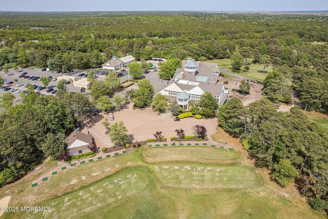 4 Augusta Dr, Little Egg Harbor, NJ 08087 - aerial view of property's location with a heavily wooded area
