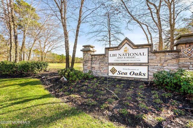 4 Augusta Dr, Little Egg Harbor, NJ 08087 - community / neighborhood sign featuring a yard
