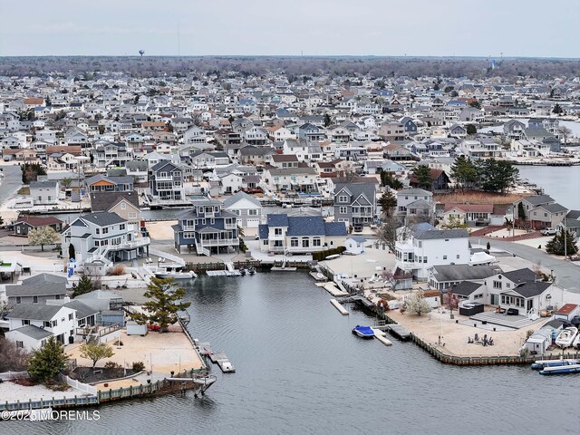 4 E Pimlico Rd, Little Egg Harbor, NJ 08087 - aerial perspective of suburban area with a large body of water