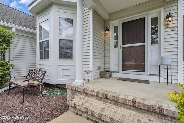 22 Ernest Dr, Lanoka Harbor, NJ 08734 - property entrance with a porch