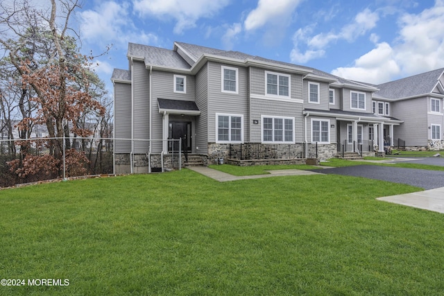 24 Golders Green Rd, Lakewood, NJ 08701 - view of front of house with stone siding
