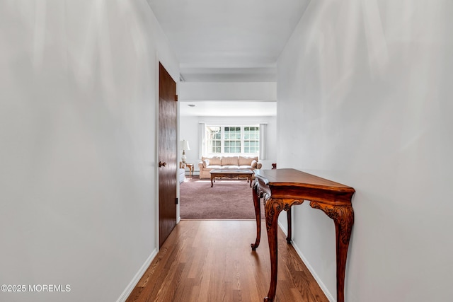 11 S Point Ct, Toms River, NJ 08757 - corridor featuring baseboards and wood finished floors