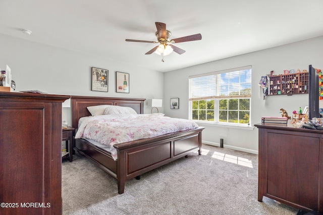 111 Warbler Way Unit 1000, Freehold, NJ 07728 - bedroom with carpet flooring, baseboards, and a ceiling fan