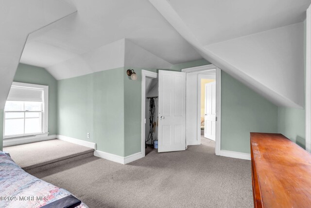 58 River Ave, Island Heights, NJ 08732 - bonus room featuring vaulted ceiling, carpet, and baseboards