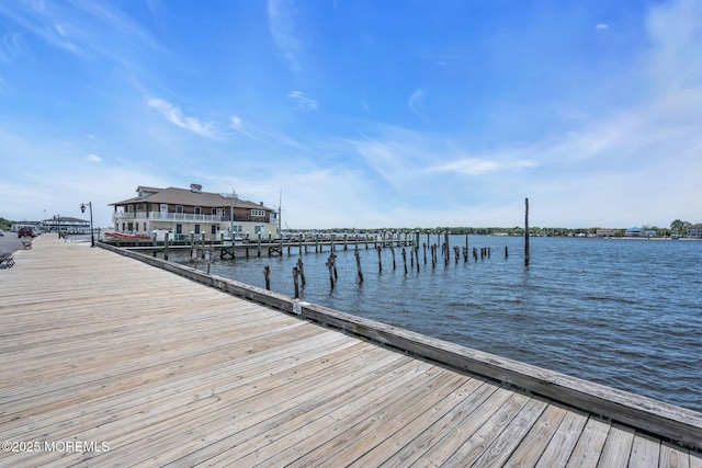 58 River Ave, Island Heights, NJ 08732 - dock area featuring a water view
