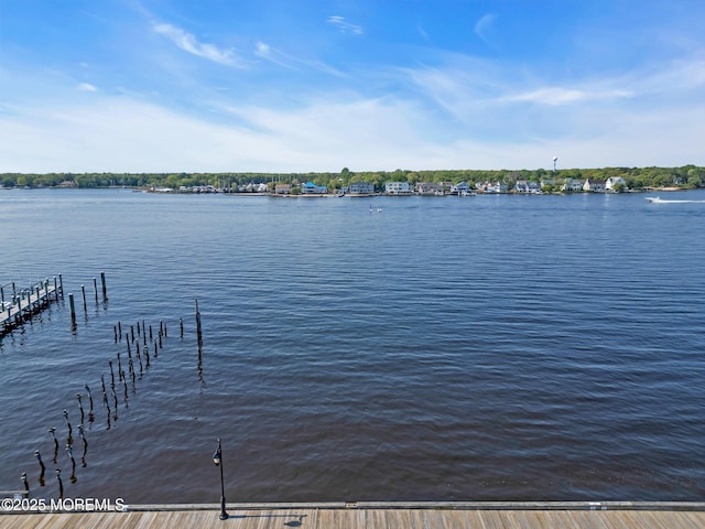 58 River Ave, Island Heights, NJ 08732 - dock area with a water view