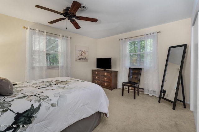 2A Jackson Ct, Whiting, NJ 08759 - bedroom featuring light carpet and a ceiling fan