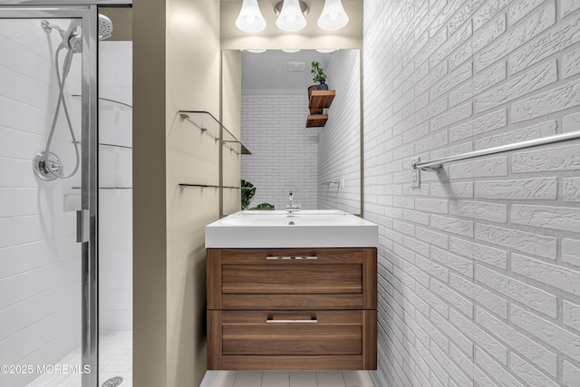 7 Samantha Dr, Tinton Falls, NJ 07712 - full bathroom featuring a shower stall and vanity
