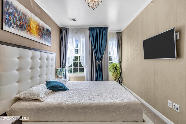 7 Samantha Dr, Tinton Falls, NJ 07712 - carpeted bedroom with baseboards and crown molding
