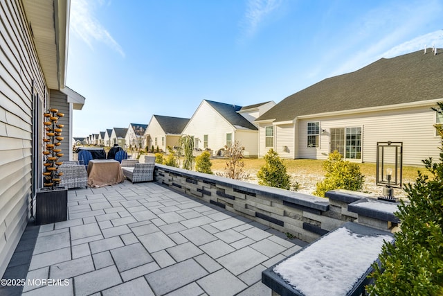 22 Keeneland Rd, New Egypt, NJ 08533 - view of patio with a residential view